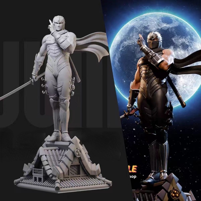 Model Kit Baki - Kit de figurines miniatures en résine
