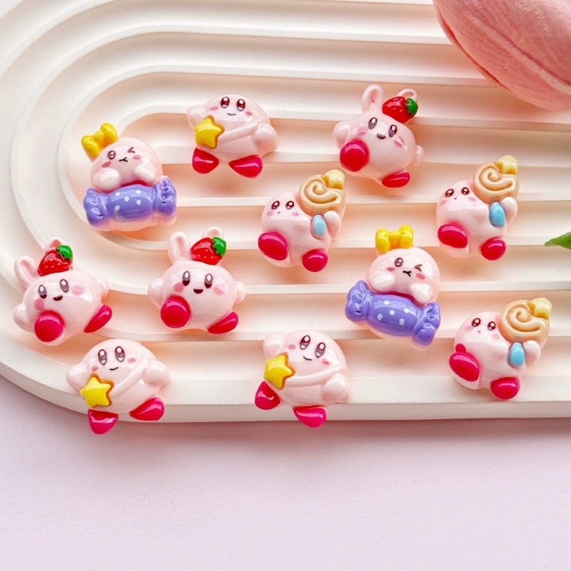 Model Kit Kirby - Lot de 7 figurines miniatures Kirby