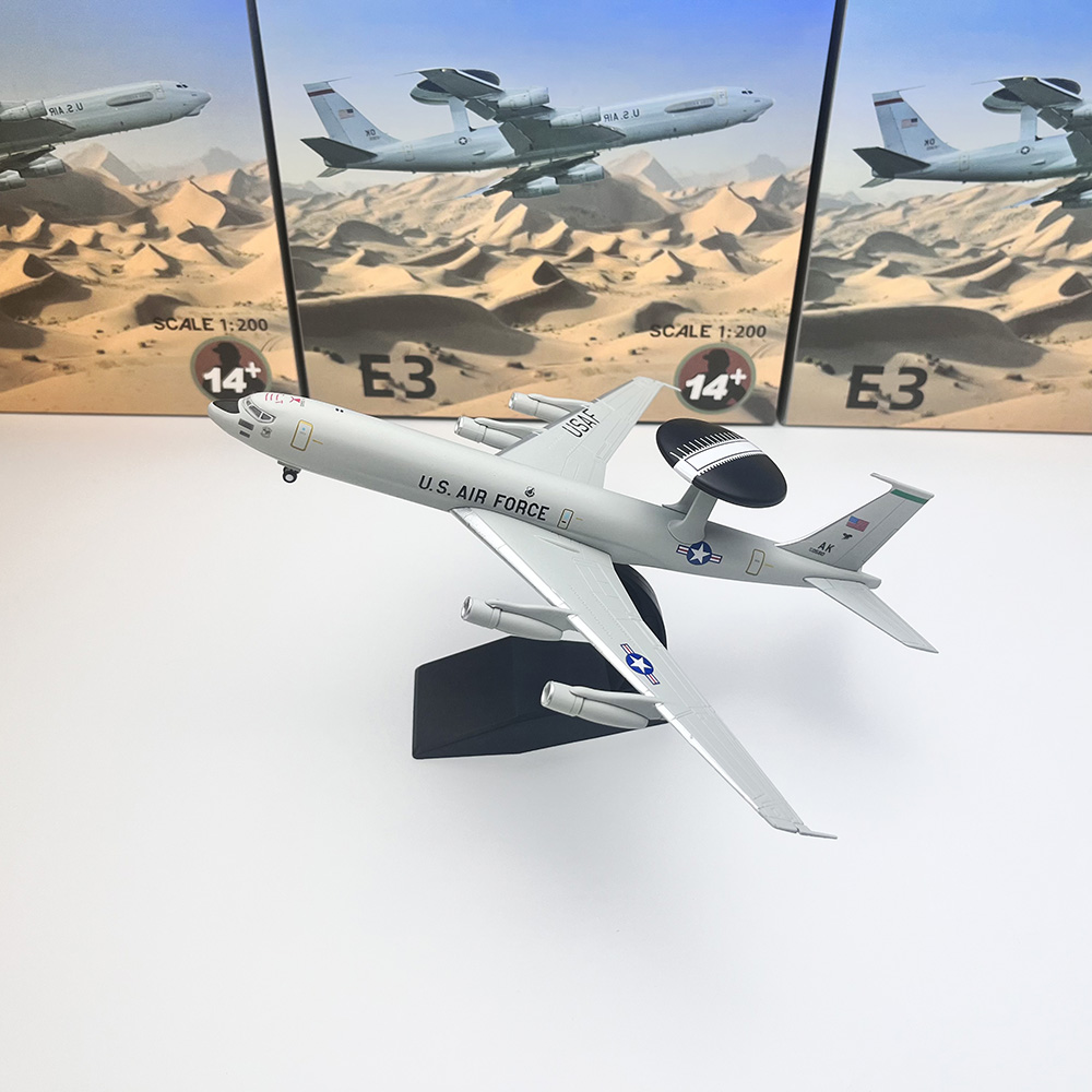 Model Kit Aircraft - Modèle d'avion statique E-3 Sentry AWACS