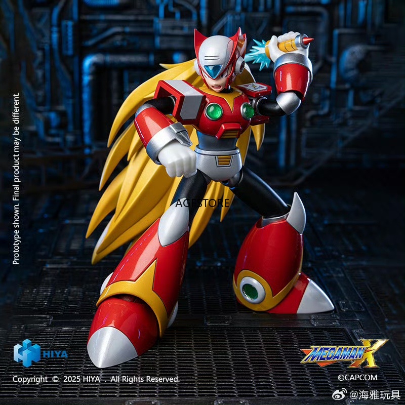 Mega Man X Model Kit - Prévente Figurine Articulée HIYA 14,5 cm
