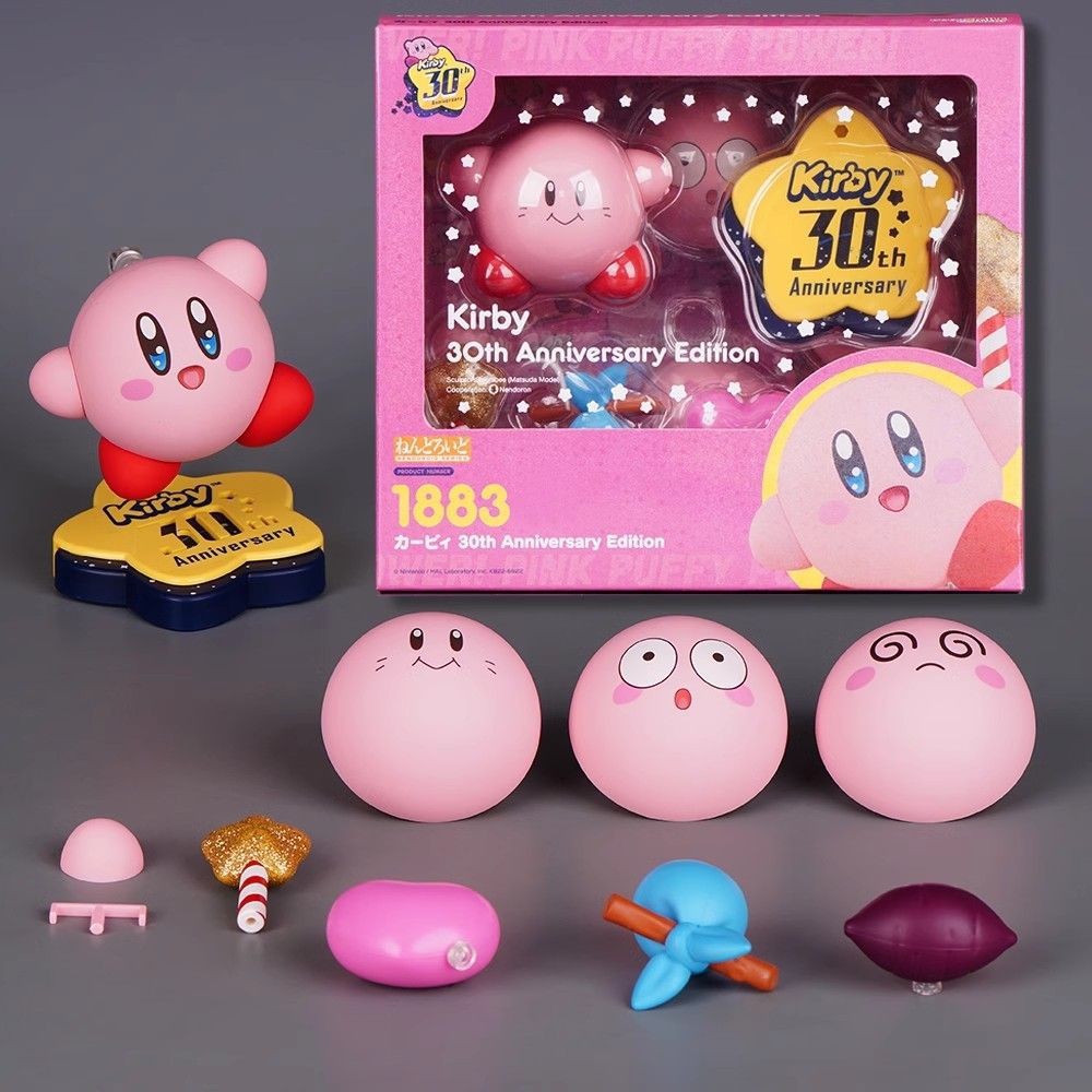 Model Kit Kirby - Nouvelle figurine d'action Kirby 30e anniversaire,