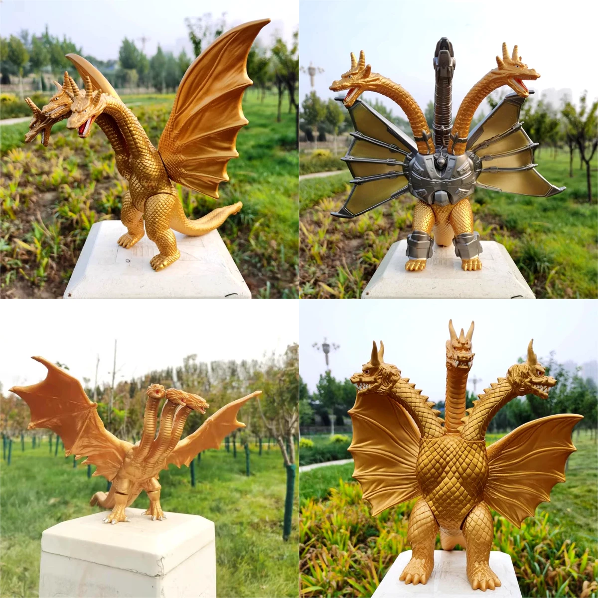 Model Kit Vs Action Figure - Figurine d'action Dragon King Ghidorah Godzilla