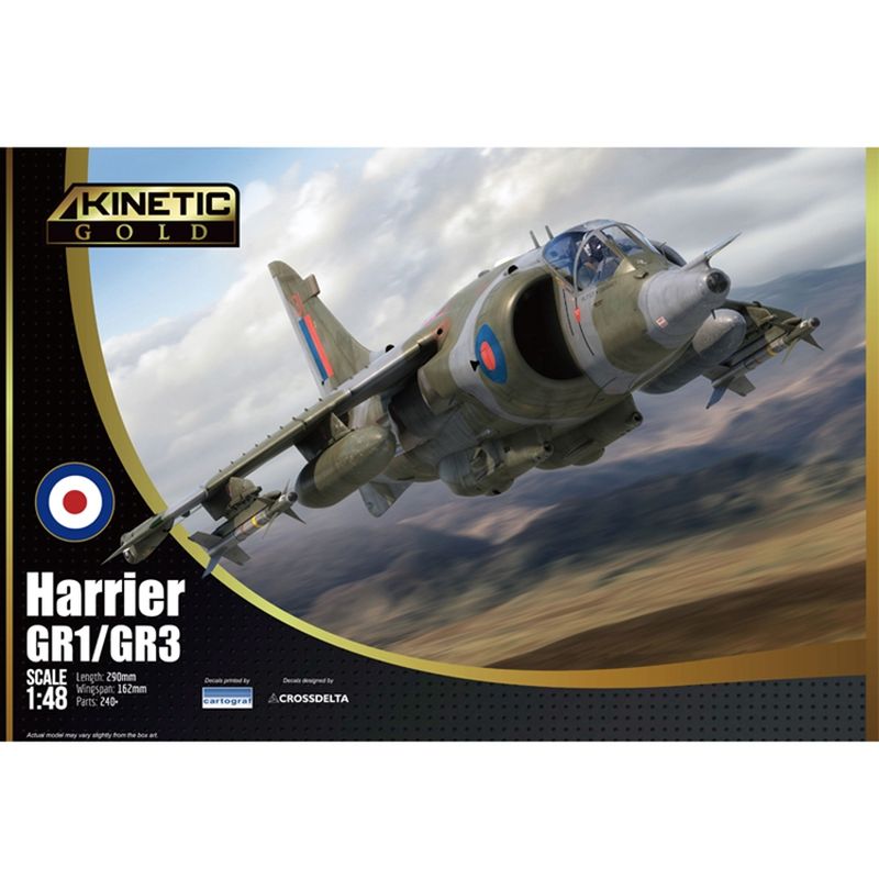 Model Kit Keroro - Kit modèle K48060 1/48 Harrier GR1/GR3