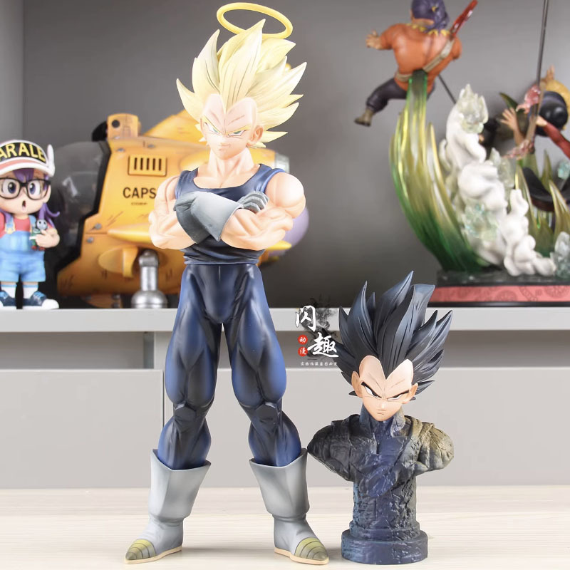 Model Kit Vegeta - Figurine YJ Majin Vegeta avec deux