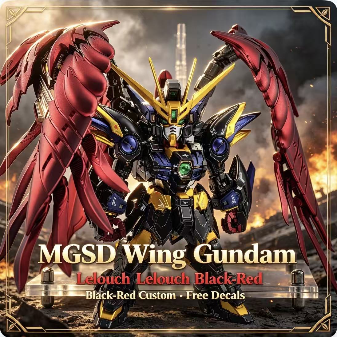 MGSD Wing Lelouch, kit de modè - Model Kit Eighty Six avis et prix