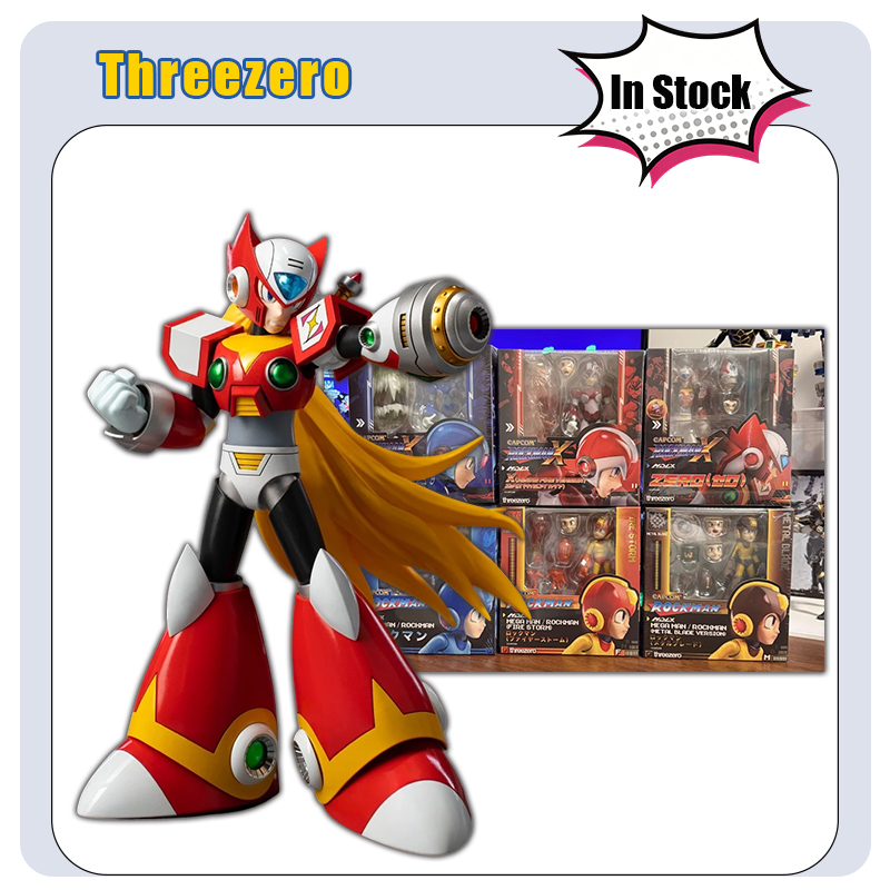 En stock Threezero MDLX Mega M - Mega Man X Model Kit avis et prix
