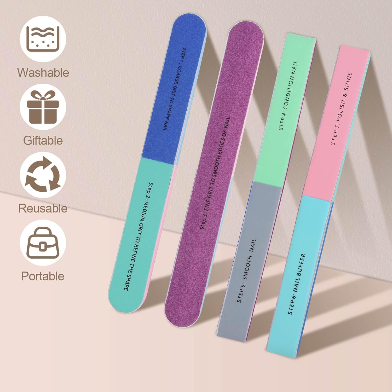 Lot de 1/5 Limes à Ongles Prof - Sanding Stick Set avis et prix