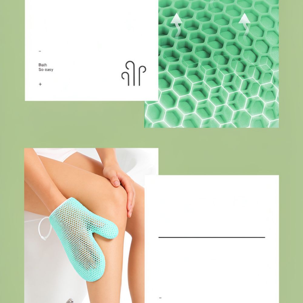 Gant de bain en TPU à texture  - Wash Effect Set avis et prix