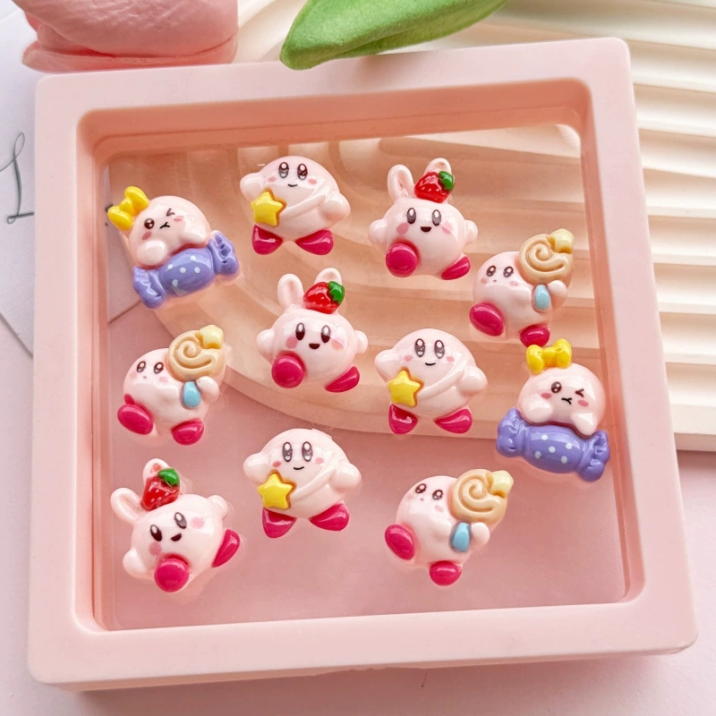 Lot de 7 figurines miniatures  - Model Kit Kirby avis et prix