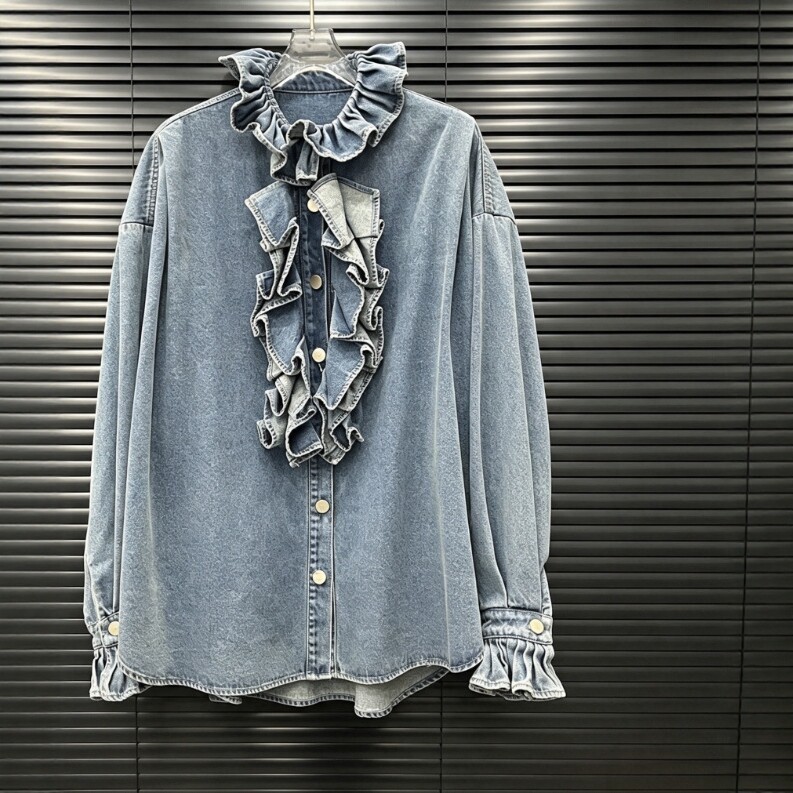 Ensemble décontracté à volants - Wash Effect Set avis et prix