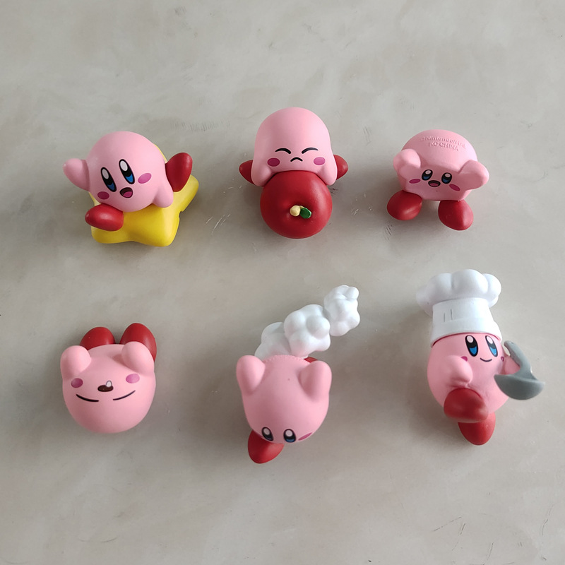 Ensemble de 6 figurines Kawaii - Model Kit Kirby avis et prix