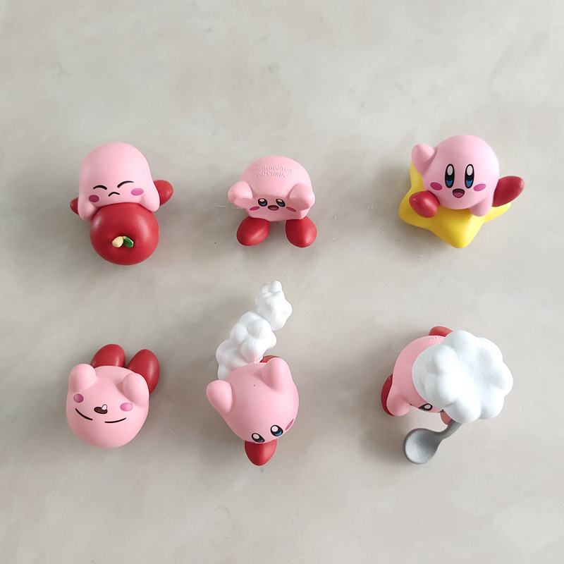Ensemble de 6 figurines Kawaii - Model Kit Kirby avis et prix