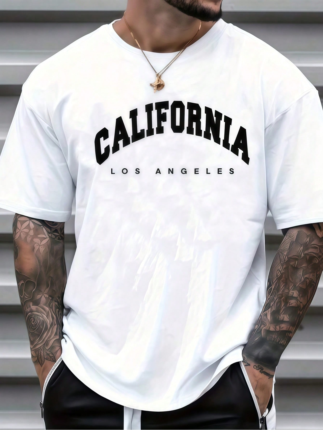 1 t-shirt blanc pour homme ave - Wash Effect Set avis et prix